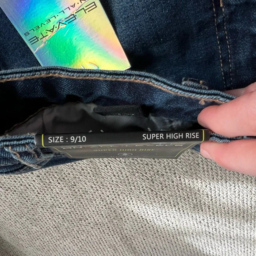 Elite Women’s Jeans Size 9/10 - Picture 6 of 8
